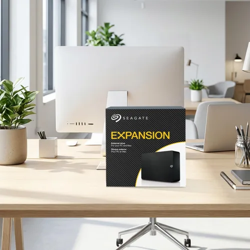 Vista 10 de Seagate Expansion Disco duro externo de 12 TB - USB 3.0, con servicios de recuperación de datos Rescue (STKP12000400)