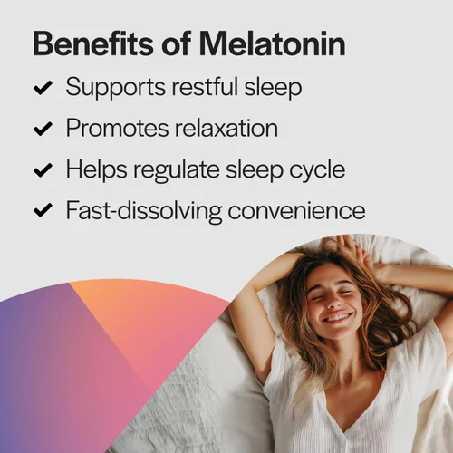 Vista 5 de PureFormulas - Melatonina 3 mg - Apoya los ritmos circadianos, el sueño reparador y la relajación - Melatonina pura 300 mcg Antioxidante Sin Soja