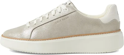Vista 4 de Cole Haan Womens Topspin Suede Glitter Casual and Fashion Sneakers