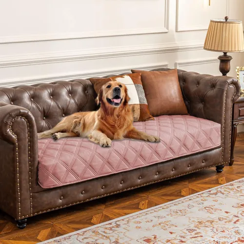 Vista 17 de Ameritex Funda impermeable para cama de perro, manta para mascotas con parte trasera antideslizante para muebles, cama, sofá