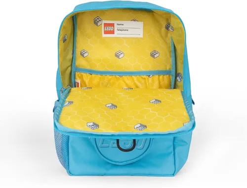 Vista 4 de LEGO Mochila de ladrillo, Azur mediano., Mochilas tradicionales