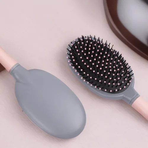 Vista 4 de Cepillo desenredante para el cabello, cerdas ultrasuaves, cepillo desenredante que se desliza por los enredos con facilidad en todo tipo de cabello