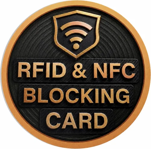 Vista 39 de SaiTech IT Paquete de 5 Tarjetas de Bloqueo RFID, Una Tarjeta Protege Toda la Billetera y Cartera, Protector de Tarjetas de Débito y Crédito