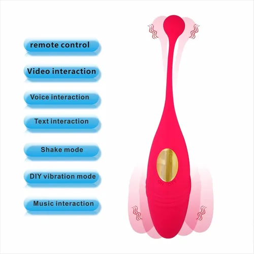 Vista 6 de Vibrador APP Vibrador remoto inalámbrico Huevo vibrador usable G Spot Vibradores Clítoris Masturbación para adultos Juguetes sexuales para mujeres