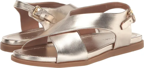 Vista 7 de Aerosoles Sandalias planas Cele para mujer, PU dorado suave, 9, PU de oro suave