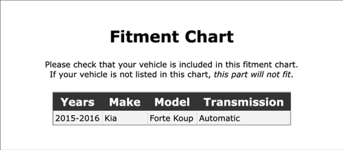 Vista 2 de Radiator for Kia Forte Koup 2015-2016#2nm7 2016 2015, Automatic Transmission