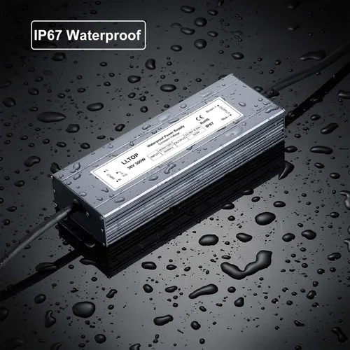 Vista 6 de transformador impermeable IP67 300W 8.33A de la fuente