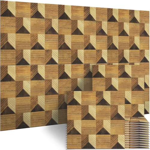 Vista 18 de BUBOS - Paquete de 8 paneles acústicos artísticos con aislamiento de sonido para paredes, panel de 47.2x31.4 pulgadas que absorbe el sonido, paneles
