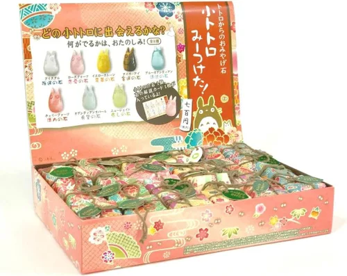 Vista 2 de スタジオジブリ Studio Ghibli - Mi vecino Totoro - Totoro, Souvenir de Benelic en piedra, Caja sorpresa (Azar 1 pieza)