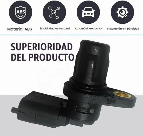 Vista 3 de Sensor de posición del árbol de levas del motor de automóvil, enchufe automático resistente a altas temperaturas enchufar y usar, ajuste perfecto