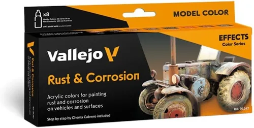 Vista 7 de Vallejo - Set de efectos de color modelo tonos tierra Pinturas acrílicas para modelado 16 botellas x 18 ml (0.60 fl.oz.)