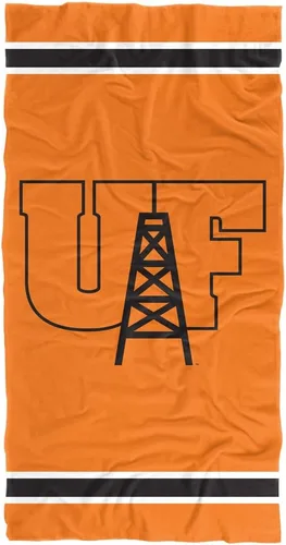 Vista 56 de LOGOVISION Manta Abilene Christian University, 30 x 60 pulgadas, logotipo primario CottonFront/PolyBackBeachTowel