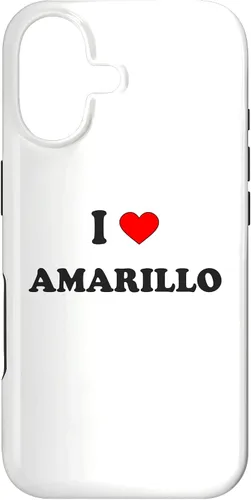 Vista 32 de I Heart Amarillo I Love Amarillo City Case for iPhone 16