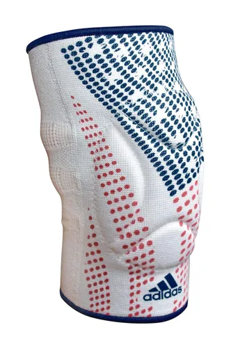 Vista 3 de Rodillera reversible para lucha libre de adidas para adulto (Negro/Gris, XS)