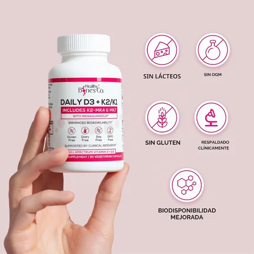 Vista 6 de Premium D3 K2 – Vitamina D3 K2 de espectro completo, 2000 UI D3 + MK7 + MK4 + K1, suplementos diarios D3 K2 y K1 – Vitamina D apoya la absorción