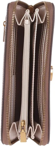 Vista 5 de GUESS Nell Logo - Cartera grande con cremallera alrededor