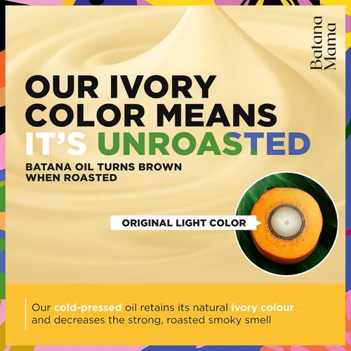 Vista 4 de Aceite de batana prensado en frío de alta calidad para el crecimiento del cabello, 100% puro y orgánico, sin olor a quemado, mascarilla