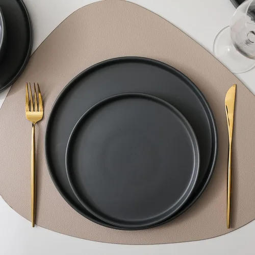 Vista 3 de Stone Lain Celina - Juego de vajilla de cerámica de 16 piezas, cuencos para cereales y cena, color gris