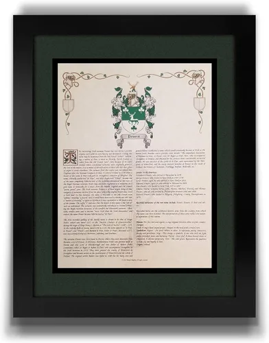 Vista 3 de Mr Sweets Lamy Coat of Arms, Crest & History 8.5x11 Print - Name Meaning, Genealogy, Family Tree Aid, Ancestry, Ancestors, Namesakes - Surname