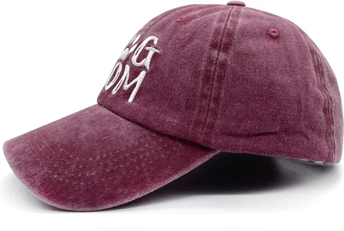 Vista 6 de Waldeal Gorra de béisbol ajustable de mezclilla bordada para mujer