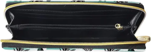 Vista 4 de Cartera de viaje para mujer, estilo bohemio, monedero, monedero, embrague, funda para teléfono celular