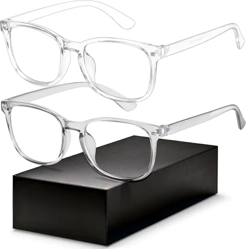 Vista 16 de Gaoye Eyewear Frames for Men - Blue Light Blocking Square Glasses, Anti UV Ray Computer Gaming, Blue Blockers for Women