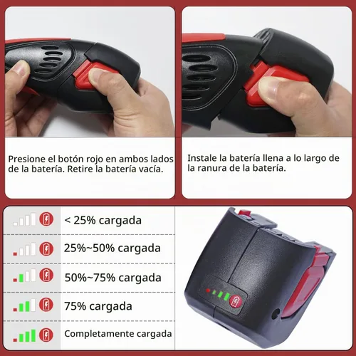 Vista 6 de Cuchillo de filete profesional, con 5 cuchillas antiadherentes recubiertas de nitruro de Ti-Nitruro SS y mango de agarre antideslizante y práctica