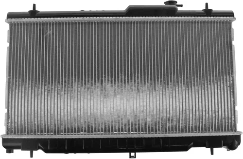Vista 119 de TRQ Radiador de núcleo de aluminio de 1 fila Compatible con Subaru WRX STI 2.5L Turbo AWD 2015-2020