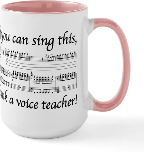 Vista 40 de CafePress Taza de café de cerámica para profesor/matemáticas inglesas, taza de té de 15 onzas