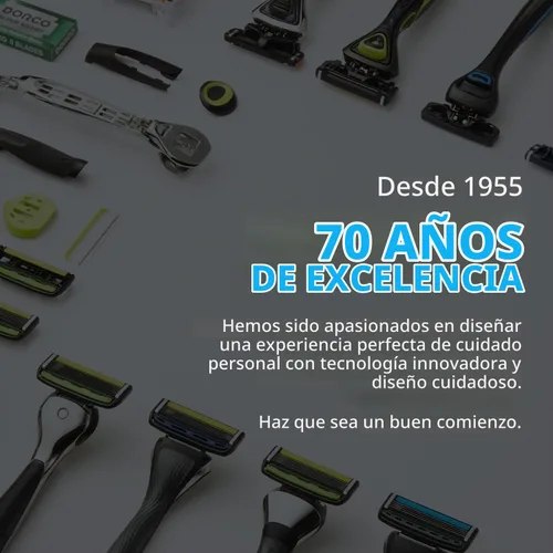 Vista 8 de Paquete de cuatro cuchillas de afeitado, de Dorco Pace, 981218, 10