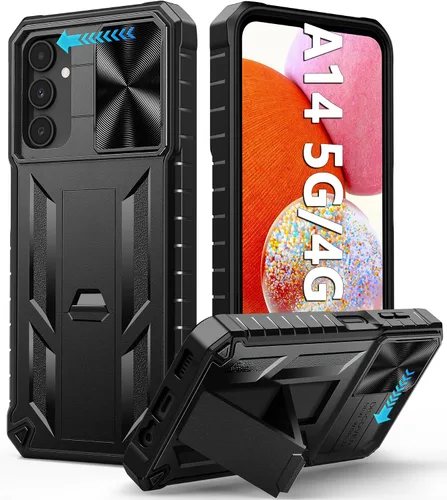 Vista 16 de FNTCASE for iPhone 11-Pro Phone Case: Military Grade Drop Proof Mobile Cover with Kickstand & Slide Rugged Shockproof Bumper Heavy Duty Protector