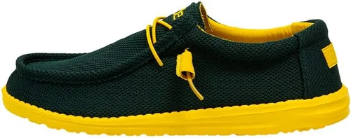 Vista 22 de Hey Dude Wally Eco Stretch Mocasines para hombre, cómodos y ligeros aleación