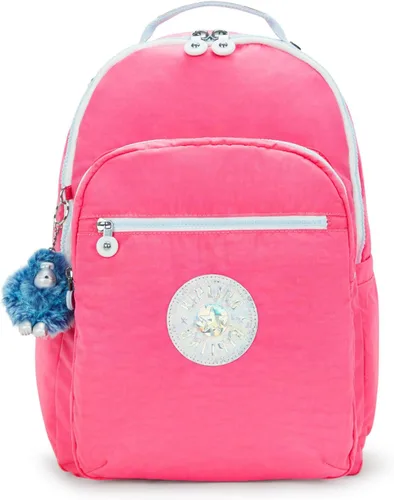Vista 125 de Mochila Kipling Seoul extra grande para laptop de 17", Grande True Blue Tonal 2