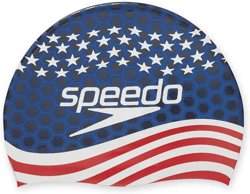 Vista 31 de Speedo - Gorra de natación, silicona sólida Negro