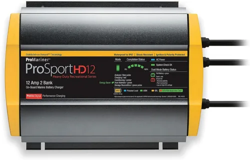 Vista 7 de ProMariner 44006 ProSport HD Cargador de batería marino impermeable, 6 amperios, 1 banco