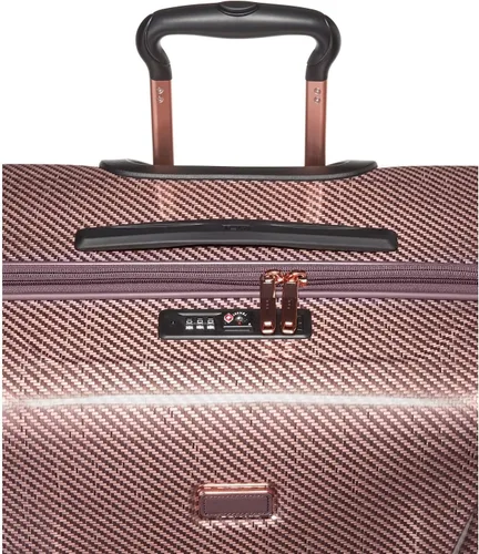 Vista 5 de TUMI - Estuche de embalaje expandible de 4 ruedas de viaje corto Blush, Rosa (Blush), Embalaje Exp de viaje corto