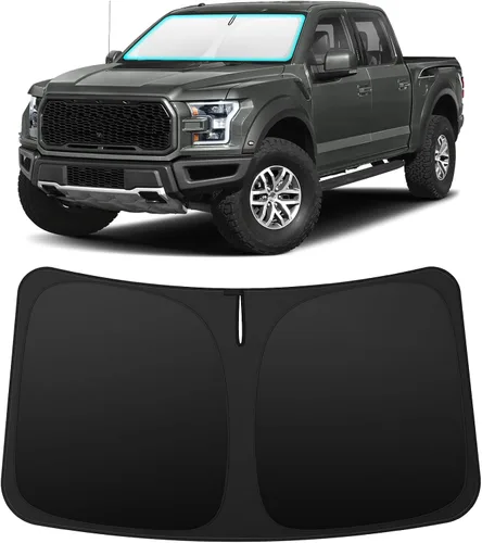Vista 210 de INSAUTO Accesorios para parasol de parabrisas de ajuste personalizado para Acura RDX 2019-2026, parasol plegable para ventana delantera, reflector
