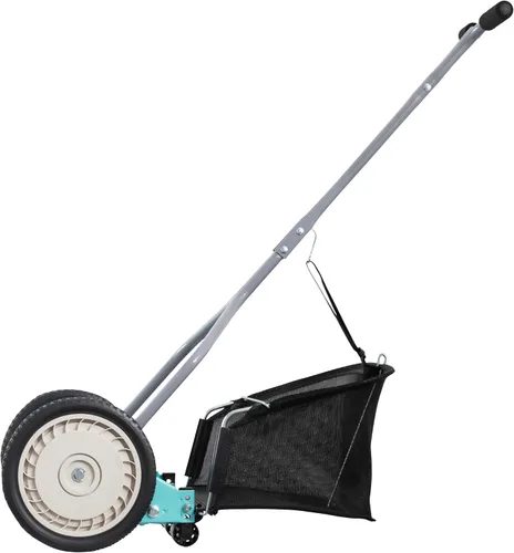 Vista 89 de American Lawn Mower Company 1204-14 Cortacésped de carrete de empuje de 4 hojas de 14 pulgadas, color rojo