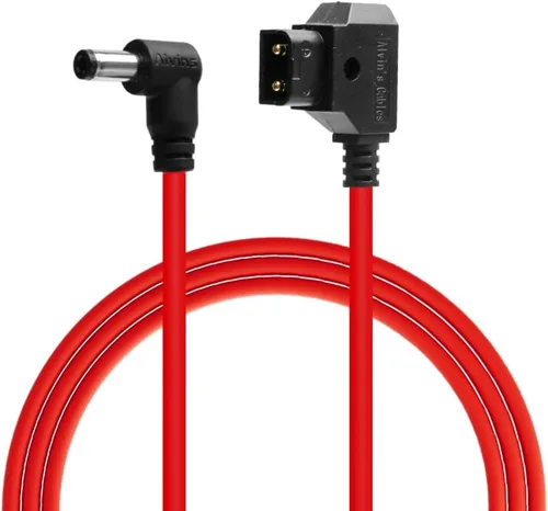 Vista 10 de Alvin's Cables D-tap a DC Cable de alimentación 12V 0.217 in ×2.0.039 in DC Cable en espiral para Canon C70, Atomos Shogun, Blackmagic Video Assist