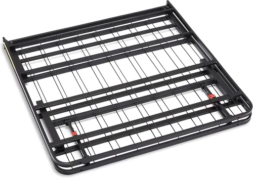 Vista 6 de Amazon Basics Armazón de cama plegable de plataforma de metal con instalación sin herramientas, 14 pulgadas de alto, armazón de acero resistente,