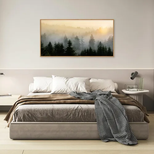 Vista 223 de FWIEXA Juego de Arte de Lienzo Bohemio Enmarcado para Pared, Cuadros Botánicos Verde Salvia Decoración de Pared, Impresiones de Arte de Plantas