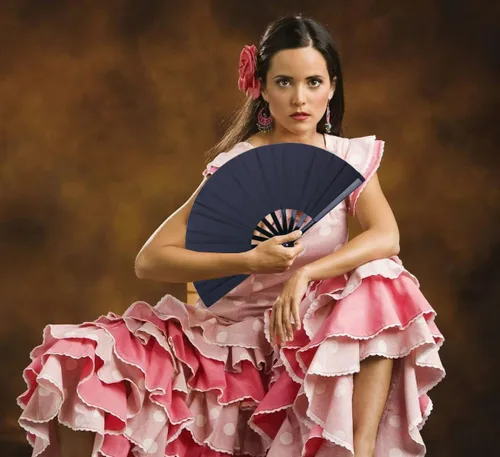 Vista 2 de Ventilador plegable de 11.8 pulgadas, negro, pequeño, ventilador de mano chino Kung Fu Tai Chi para hombres, mujeres/niños con una funda de tela