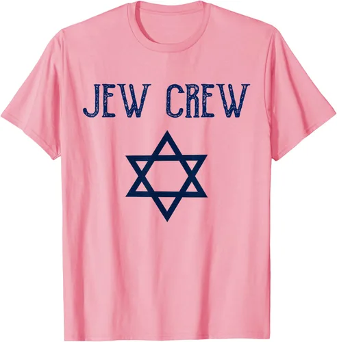Vista 87 de Camiseta Jew Crew Jewish Star, gris, S