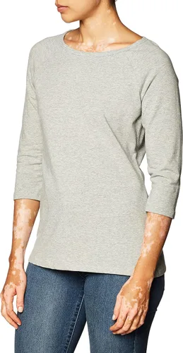 Vista 2 de Hanes Camiseta de manga raglán para mujer, elástica, algodón