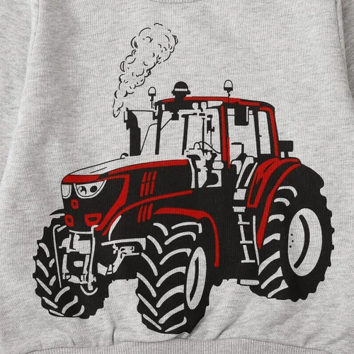 Vista 4 de Sudaderas de algodón con cuello redondo para niños pequeños, camisetas de manga larga con diseño de dinosaurio, camisetas 2-8T