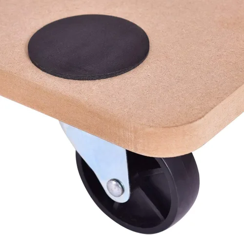 Vista 4 de Casart - Carretilla de madera con 4 ruedas