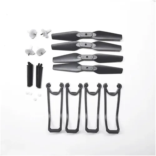 Vista 2 de Fit for LS-E525 rc Quadcopter Propellers Blades Spare Parts E525 rc Fold Drone Guard Gears Main Gear(New Version E88 E525)