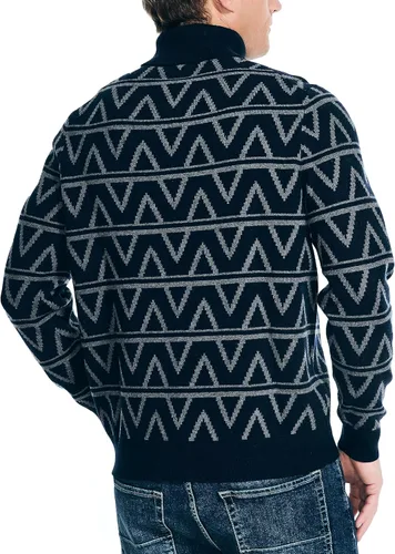 Vista 2 de Nautica Men's Sustainably Crafted Turtleneck Sweater