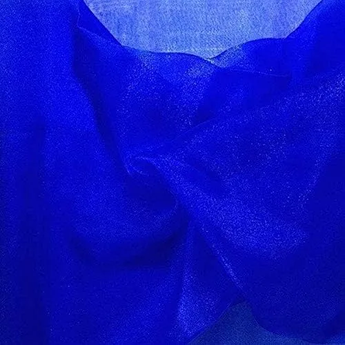 Vista 18 de Valentina Textile Inc, Tela de organza transparente brillante para moda, manualidades, decoración, 60 pulgadas de ancho (1 yarda, aguamarina)