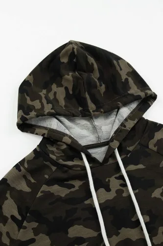 Vista 5 de Fixmatti Sudadera con capucha y bolsillos para mujer